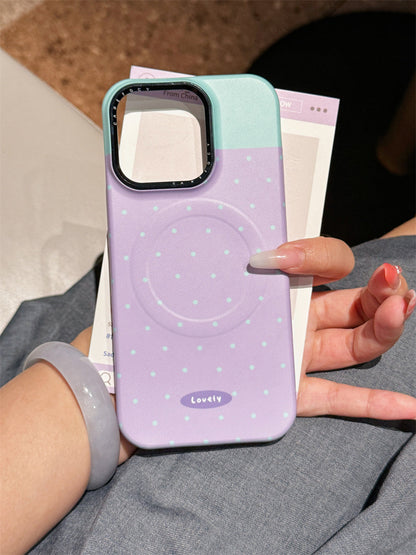 Cute Funny Rabbit StellaLou Magnetic Holder Phone Case for iPhone